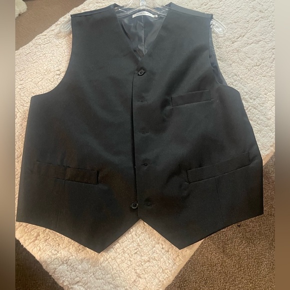 Pierre Cardin Size Medium Eclectic Grandpa, Formal Black Bow-Tie Vest - Picture 3 of 11